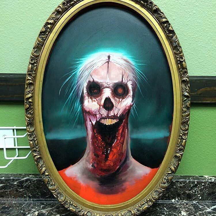 tattoodlifemag's tweet photo. @Regrann from @chosenarttattoo -  An #oilpainting @jackjrmora has been working on. #tattoo… https://t.co/RXTt6Bm0Ul https://t.co/eTxxFZQvTO