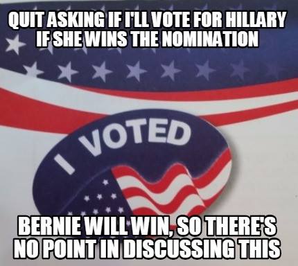 DebLovesCope's tweet photo. @namodassa @JeanetteJing #byeH 
#WeAreBernie #BernieIsWithUs
#WeLoveBernie #BernieForUs
#WeVote4Bernie #BernieOrBust https://t.co/mWzciMpqjY