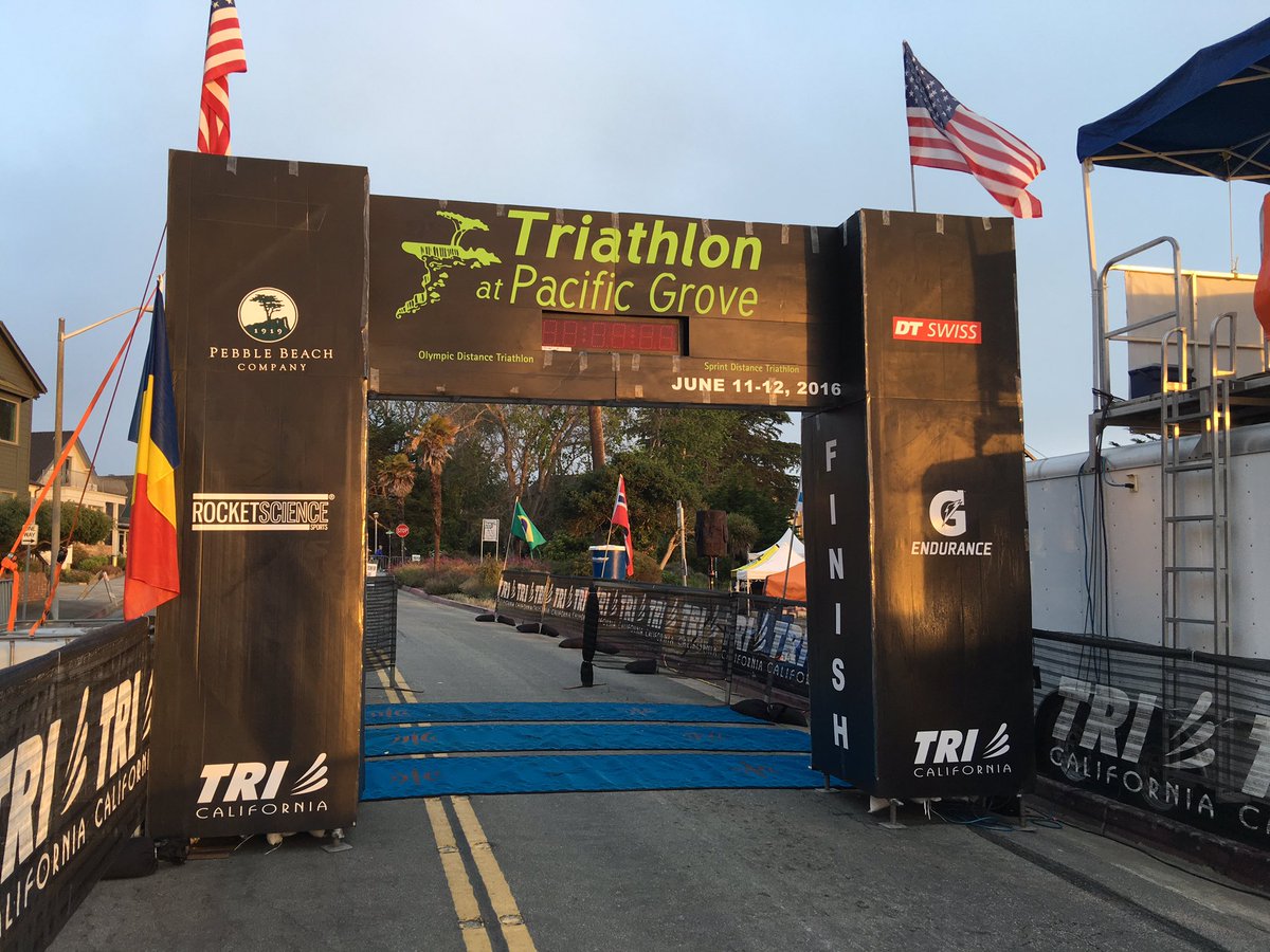TriClubChamps's tweet photo. Ready to light it up for the #GoodwellTCCS @TriCalEvents #PacificGroveTri! Beautiful day on the Monterey Bay! https://t.co/0Kx1TmKEgN