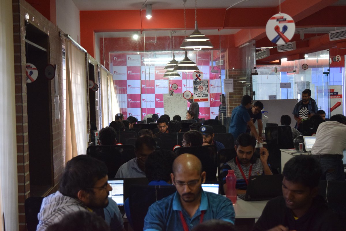 skillenza's tweet image. FEEL THE CODE IN THE AIR !! @shadowfax_in #hackathon #shadowfaxcodewars