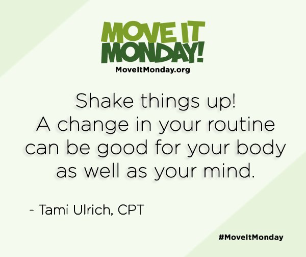 Move It Monday tweet media