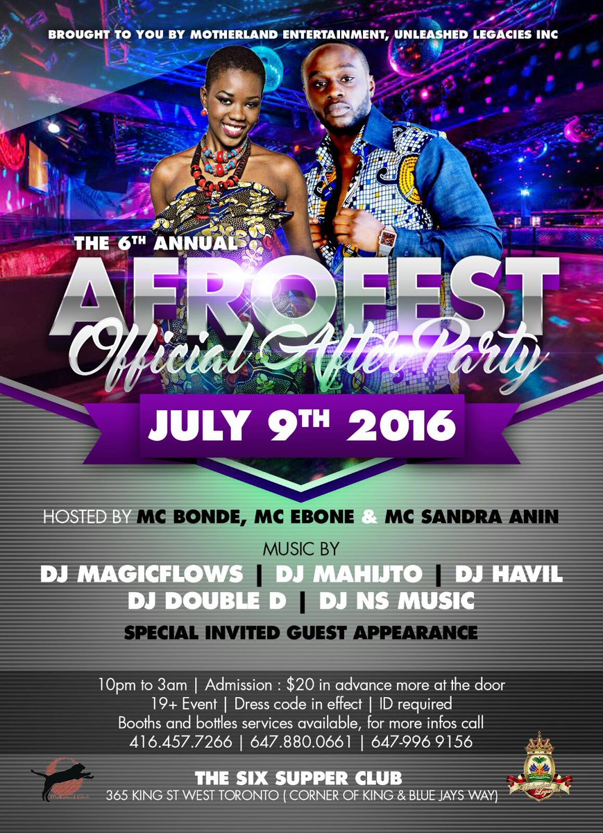 Motherlandent's tweet image. Booths reservation on deck👌🏿#DailyDamage #Nightclub #AfricaDay #afrofest #afterparty #6ix #Toronto #tdot