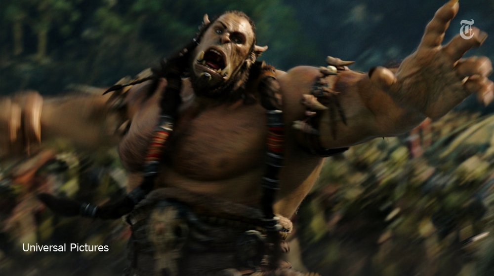 nytimes's tweet photo. The NYT movie review of “Warcraft” https://t.co/PIeH9YCiuS https://t.co/nuKrFzoErx