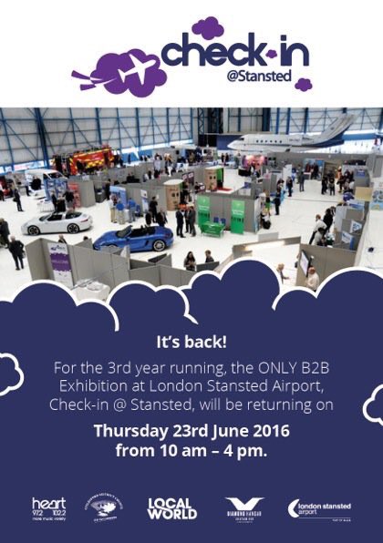 checkinstansted's tweet image. 1 stand left! Know anyone who'd like to join the ONLY #business expo #stanstedairport #essex check-in-stansted.com