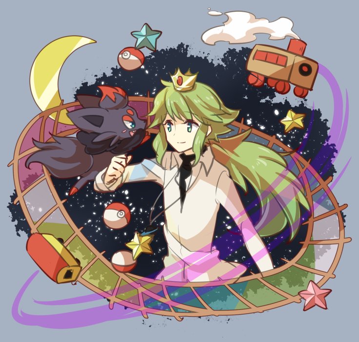 ポケモン N ポケモントレーナー版深夜の真剣お絵描き60分一本勝負 はりのイラスト