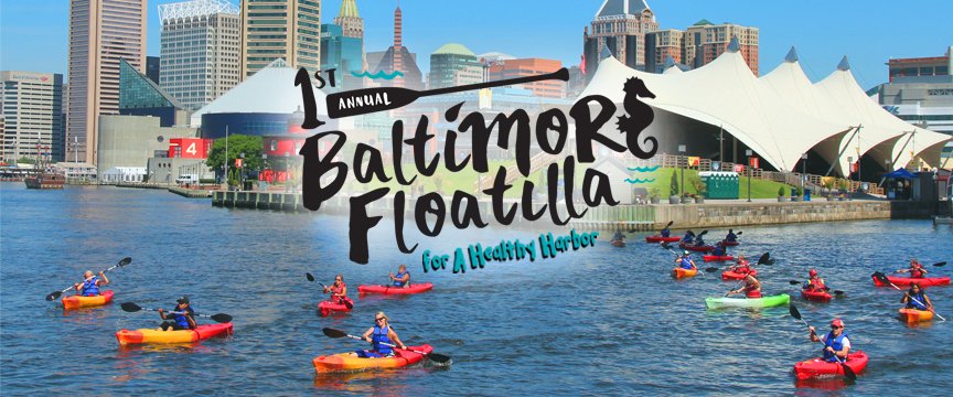 chesapeakebay's tweet photo. We're standing up for #CleanWater & a healthy #Baltimore Harbor! #BmoreFloatilla #FixThePipes #HealthyHarbor https://t.co/qAiSSAts6w