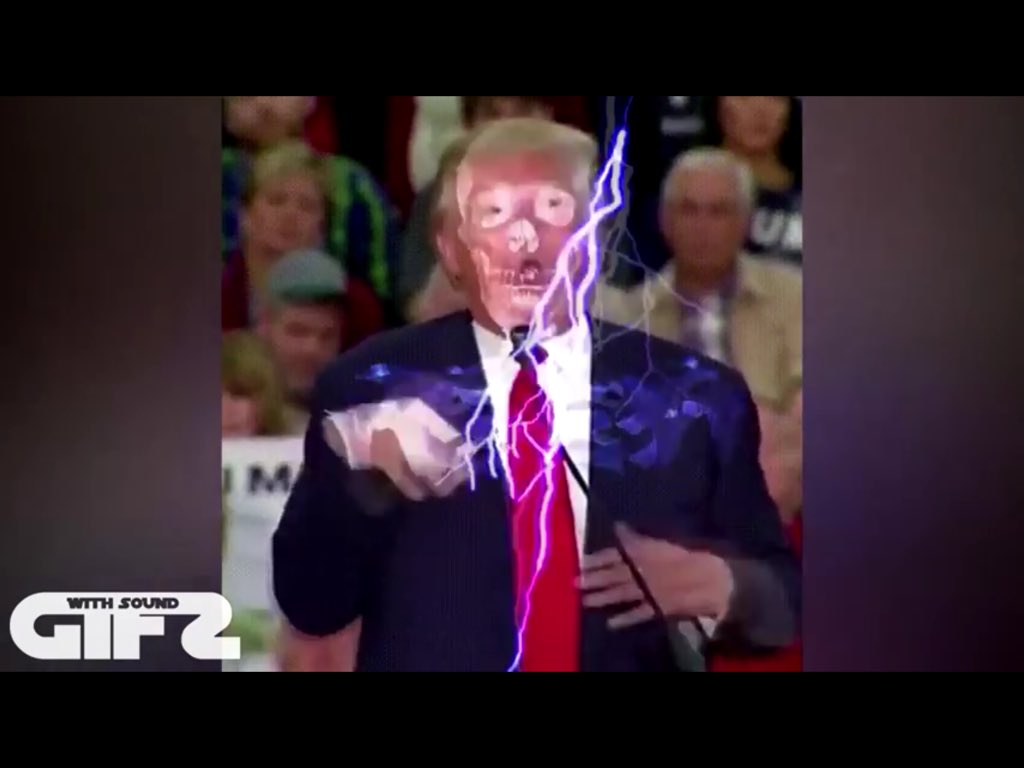 shadowhunterso2's tweet image. Trump is shocked.