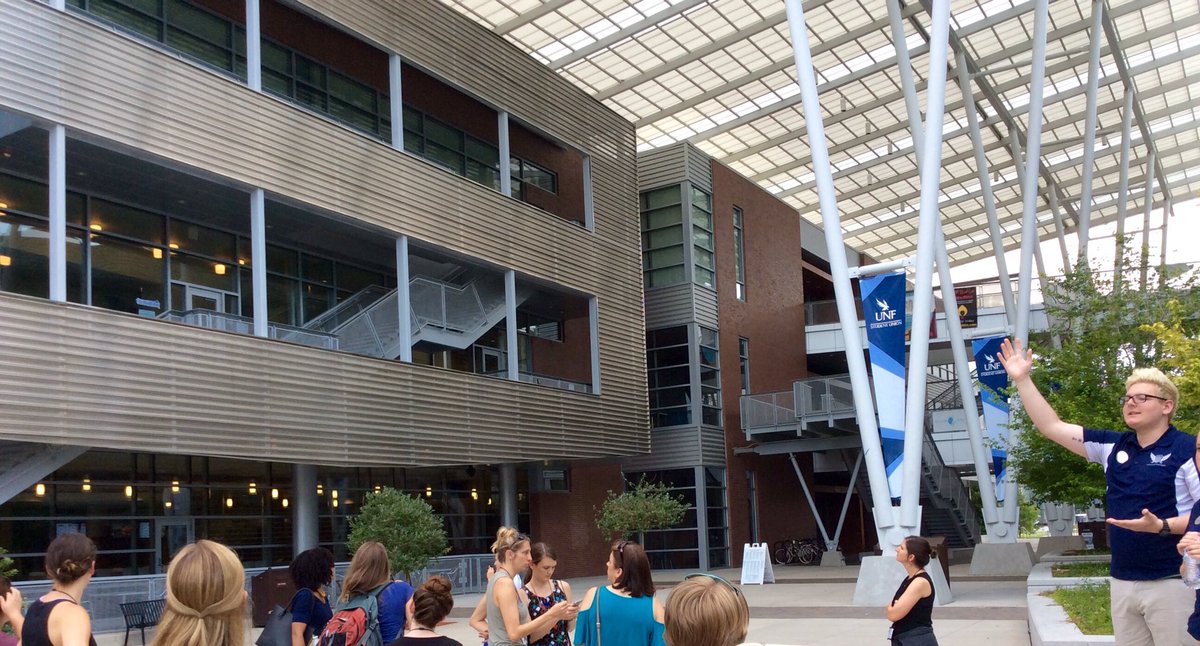 KRCSCollegeCo's tweet photo. Wonderful tour @unfadmissions #SACACsumsem2016 @SACAC_Info #PDinFL https://t.co/BTnyFvbcqn