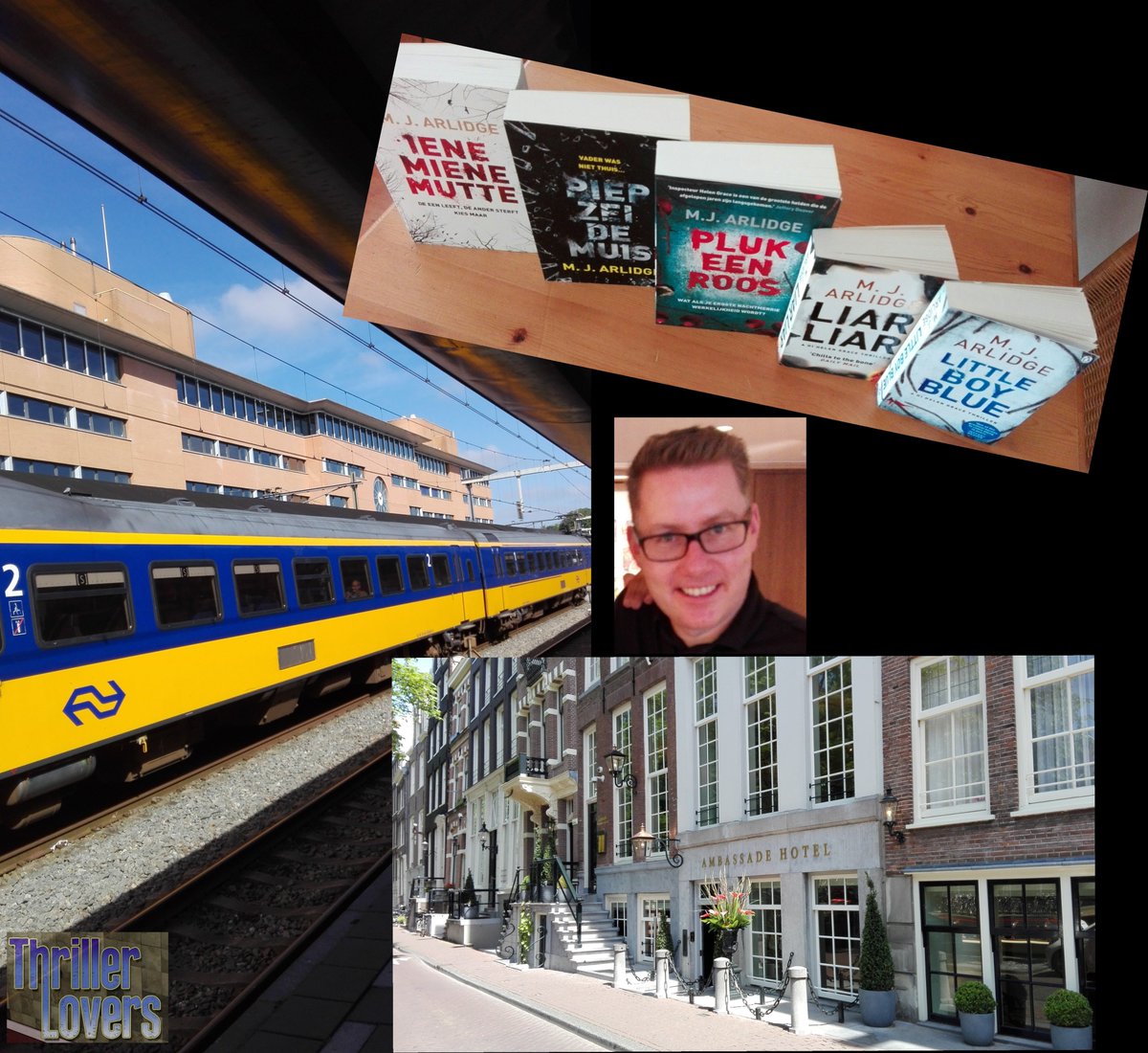 Thrillerlovers's tweet image. Wat een dag, om nooit te vergeten! Interview/verslag wp.me/p5ciX0-nz @mjarlidge @Boekerij #PlukEenRoos