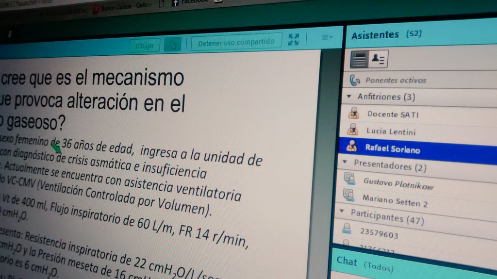 CKISATI's tweet photo. Curso de Actualización en Cuidados Respiratorios Críticos a distancia #CACRC2016 gran convocatoria.. Felicitaciones! https://t.co/nIA7K6vwwv