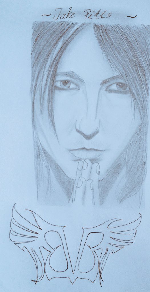 fineschloo's tweet photo. #bvb #blackveilbrides #jakepitts #love #drawing #pencil #bvbarmy #fanbase #music #mylife  @JakePittsBVB @BVBArmy https://t.co/MIHnhDSrtx