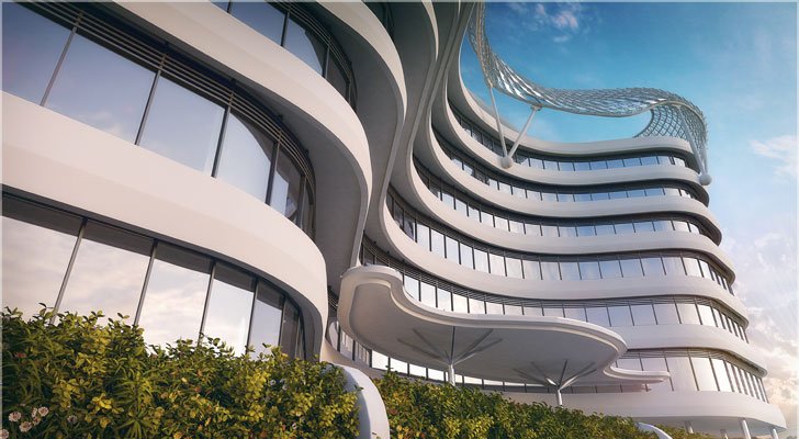 IndiaArtnDesign's tweet image. RT @IndiaArtNDesign  @DfiArch design of #GulfBizPark #iconic #builtform resembles sand dunes goo.gl/q04gc4