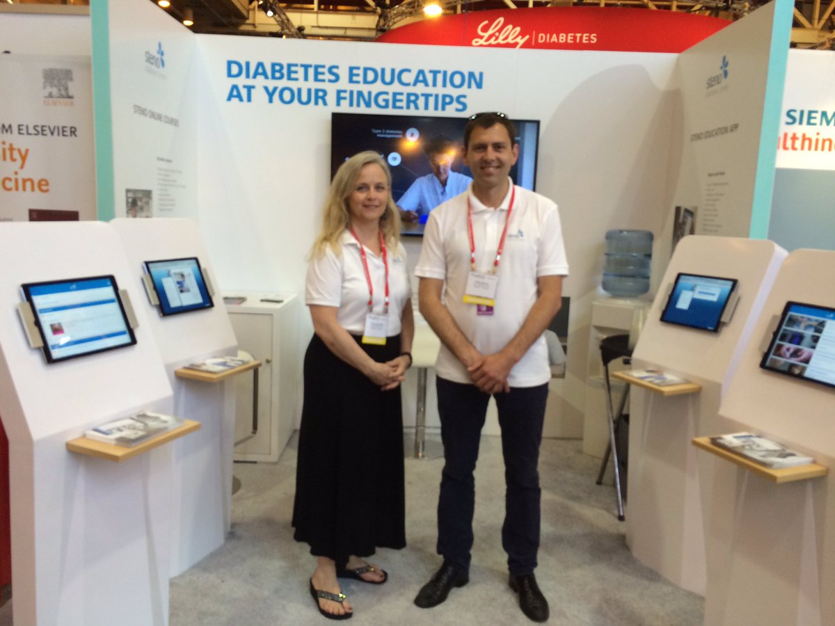 PhilipMunch's tweet photo. Meet @Stenodiabetes at Booth 902 #2016ADA #diabeteseducation #digitalhealth https://t.co/nLbzmY9rkA