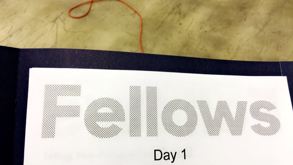 NoMishtake's tweet photo. The @HillaryforFL team training day 1! #FLfellows https://t.co/rXVFsdbVnl