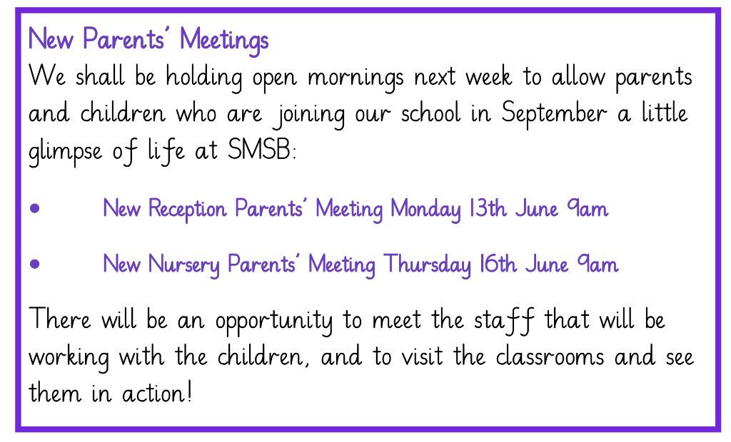 StMaryStBen's tweet photo. Parents' Meetings coming up... https://t.co/bEiEdw04dZ