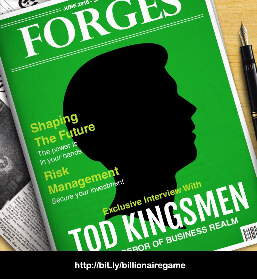 Read my story as a Billionaire. as featured in this magazine bit.ly/F0rGBt