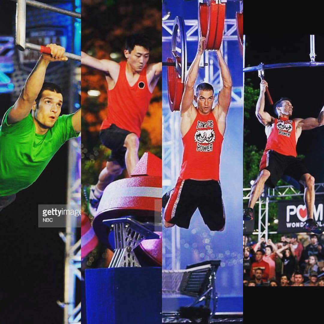 Towers_of_Power's tweet photo. Are those birds? Are those planes? Nah, just the #windycitywarriors Tune in Monday night on NBC! @nbcninjawarrior https://t.co/mnTTsLg5Kt