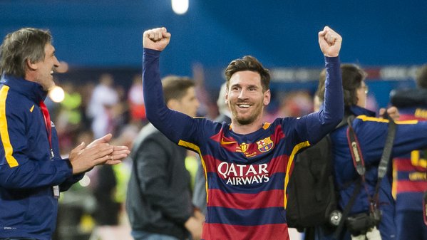 Messi is loving life in the USA, and explains why this month's #Copa100 means so much: ow.ly/SCQ63019Soi