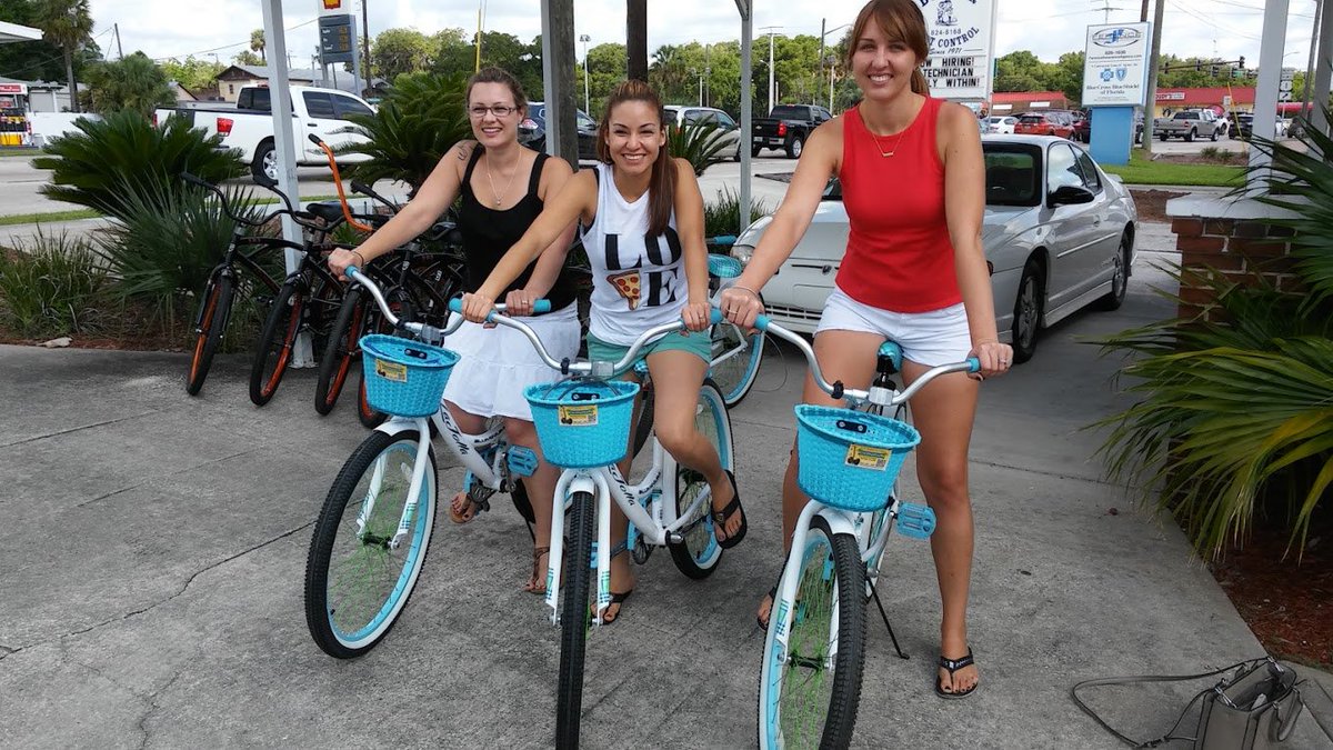Why fight traffic to pay for parking? Free Parking-JUNE SPECIAL-Bikes $20 all day #staugustine #staugustinesegways
