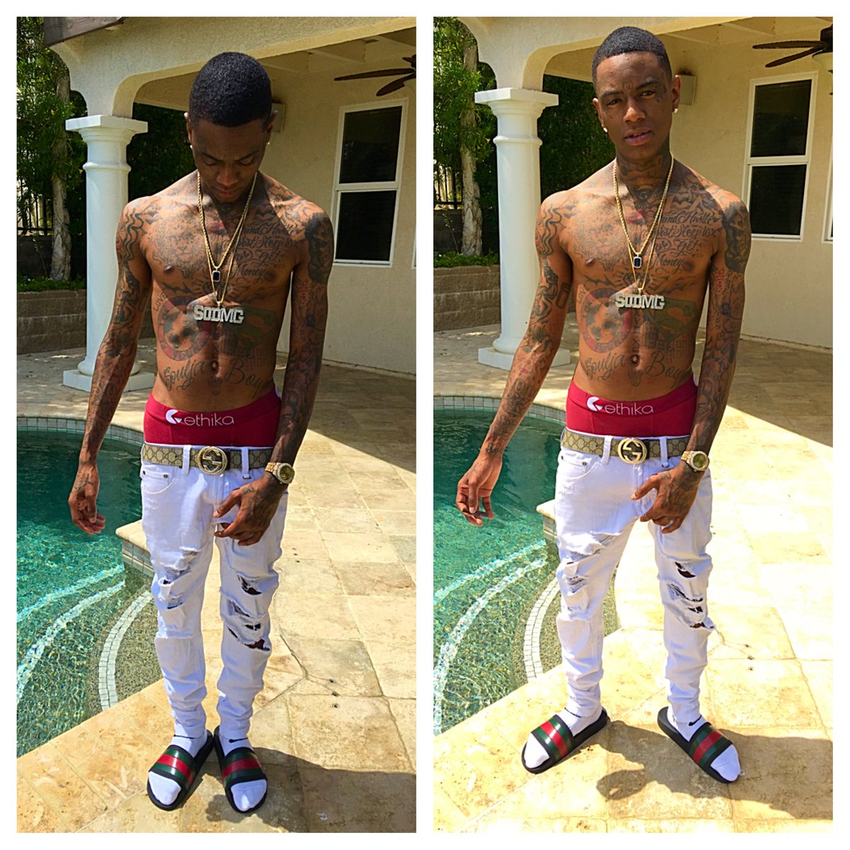 Soulja Boy No Shirt