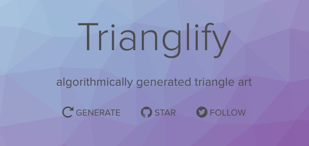 IsaacPante's tweet image. Générer des fonds géométriques avec #Trianglify qrohlf.com/trianglify/