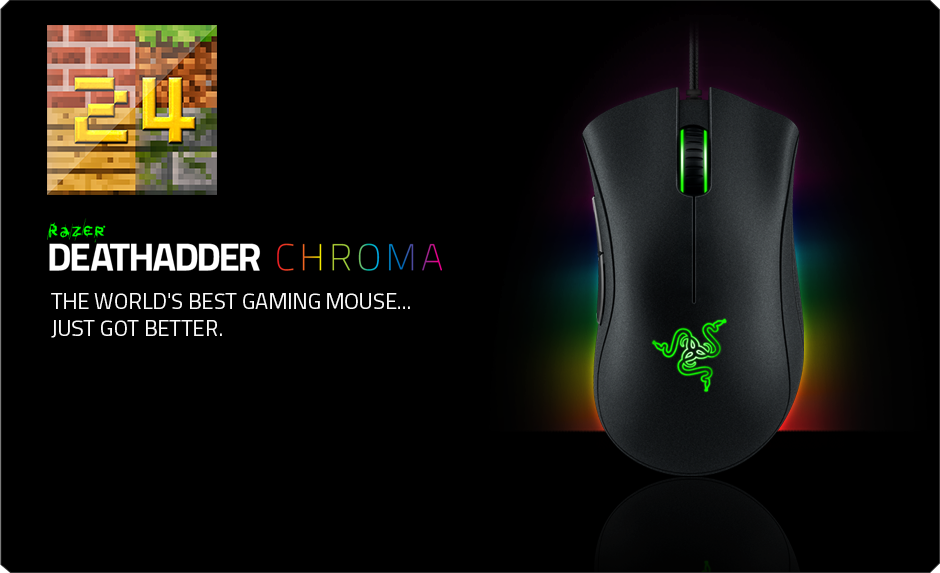 resourcepacks24's tweet photo. 🎉 1 000 000 Downloads Razer Deathadder Chroma Giveaway 🎉
🔁 Retweet and Follow to enter
End: 18.06 20:00 https://t.co/w0thMaELjG