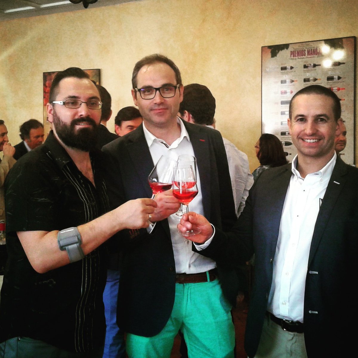 JesusPilar79's tweet photo. Disfrutando del Manojo de Plata de la @BodegaTorondos en @VisiTordesillas con @germedrano @urcacyl @premiosmanojo https://t.co/1ztXQLtxFV