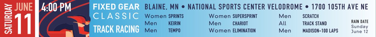 NSBikeFest's tweet photo. Today: Day 2 of 2 for @NSBikeFest #FixedGearClassic at @nscvelodrome!
Races start at 4 PM:
https://t.co/J436SIm7w3 https://t.co/sRFI86NWZi