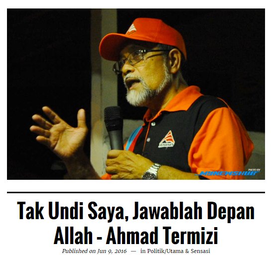 IqaCunet's tweet photo. Wow, play God eh? #WhyPakatan https://t.co/iPfbhg5vQx