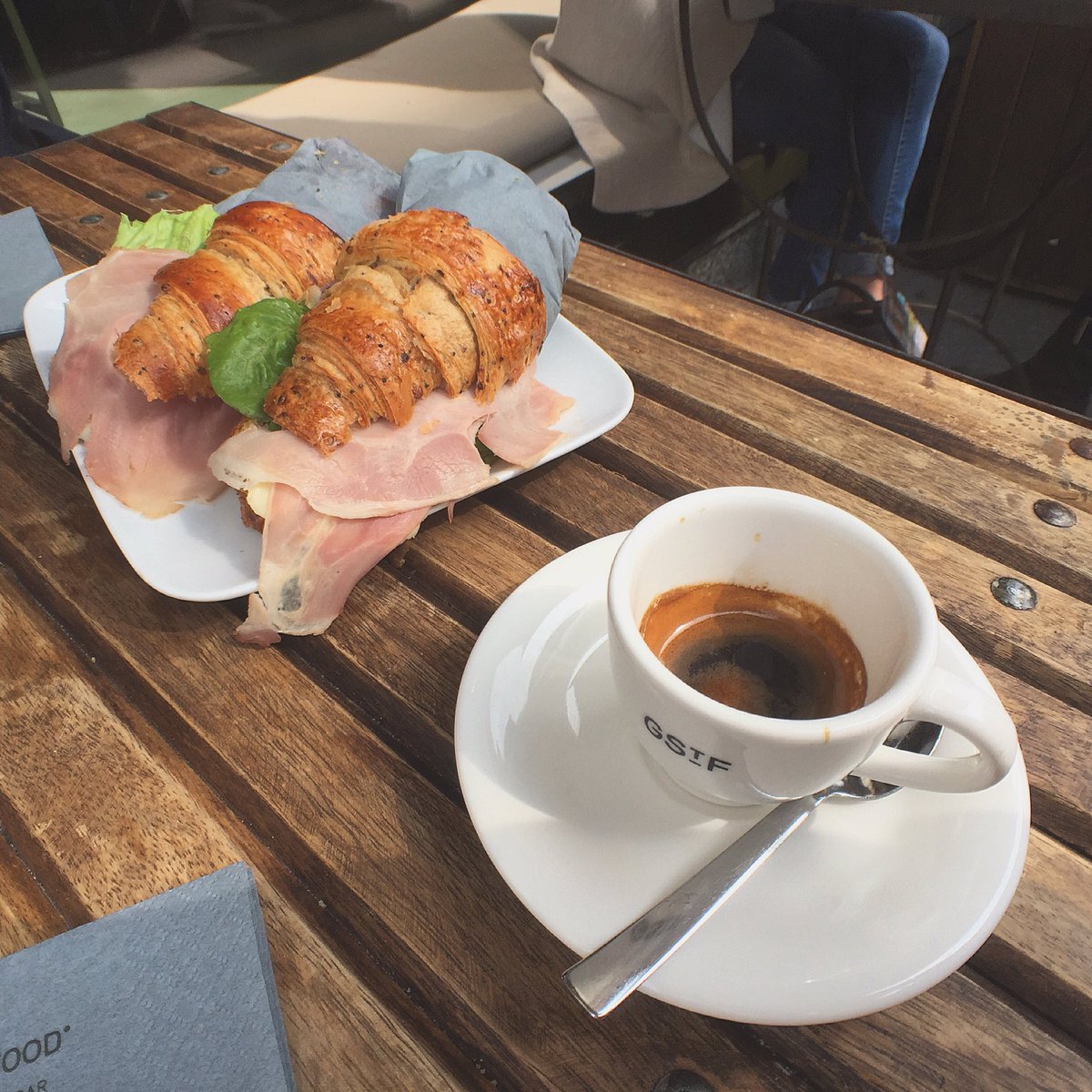 stickmanchris's tweet photo. Staple diet of the Milan visit @GodSavetheFood croissants & espresso #milandesignweek2016 #tortona #tastytreats https://t.co/ad56GKHaIl