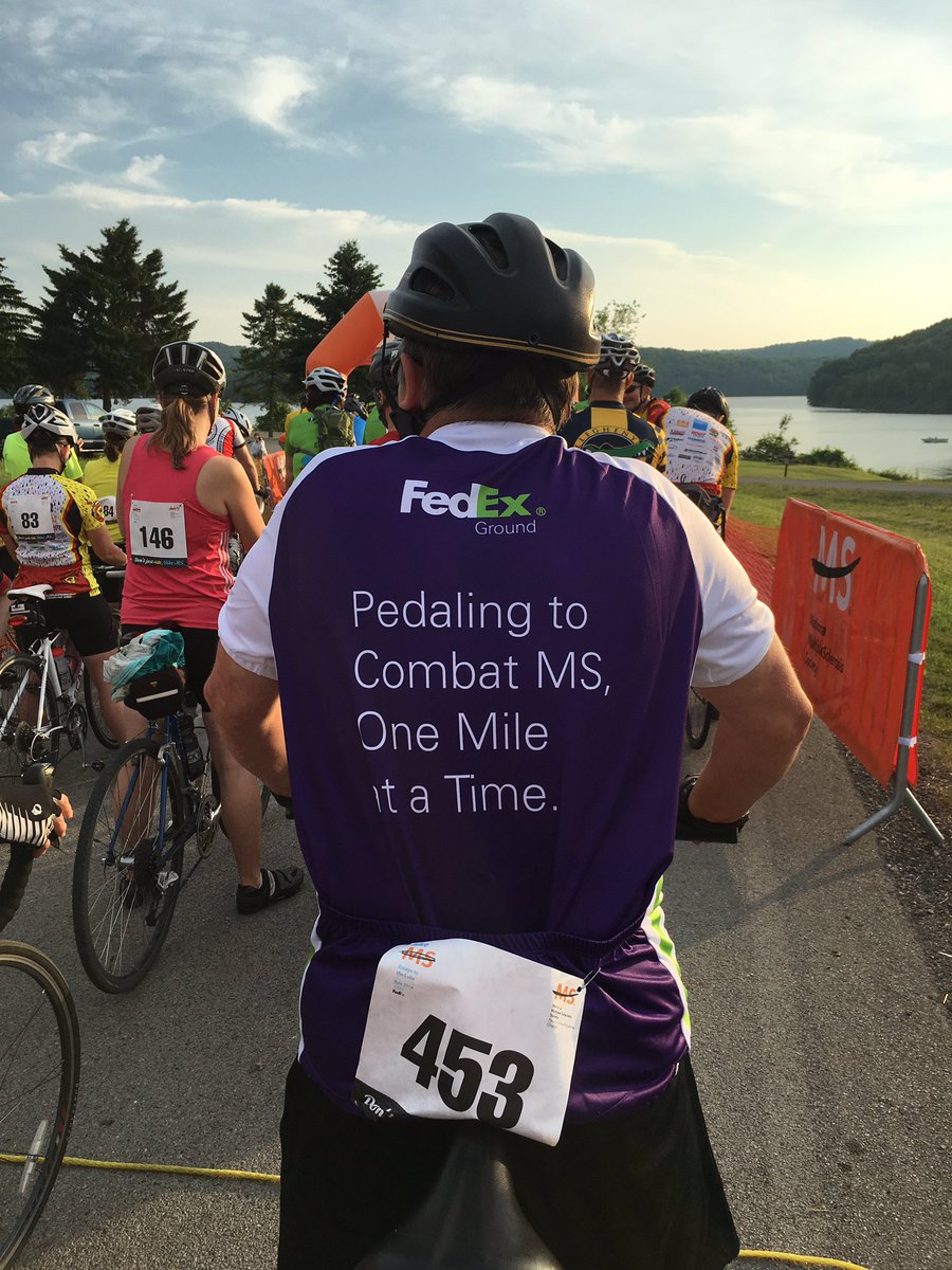 BikeMS_Keystone's tweet image. Thanks @FedEx for being a great sponsor and ensuring the continued success of this great ride #bikems