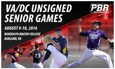 PrepBaseballVA's tweet photo. Uncommitted 2017? Don't sweat, #WeveGotItCovered with our Unsigned Senior Games in August: https://t.co/HJrMKwcXkd https://t.co/IPvaJM3kNQ