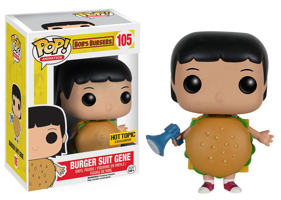 Funko's tweet photo. RT &amp; follow @funko for the chance to win a @HotTopic exclusive Burger Suit Gene Pop! https://t.co/skgCV0RYjK