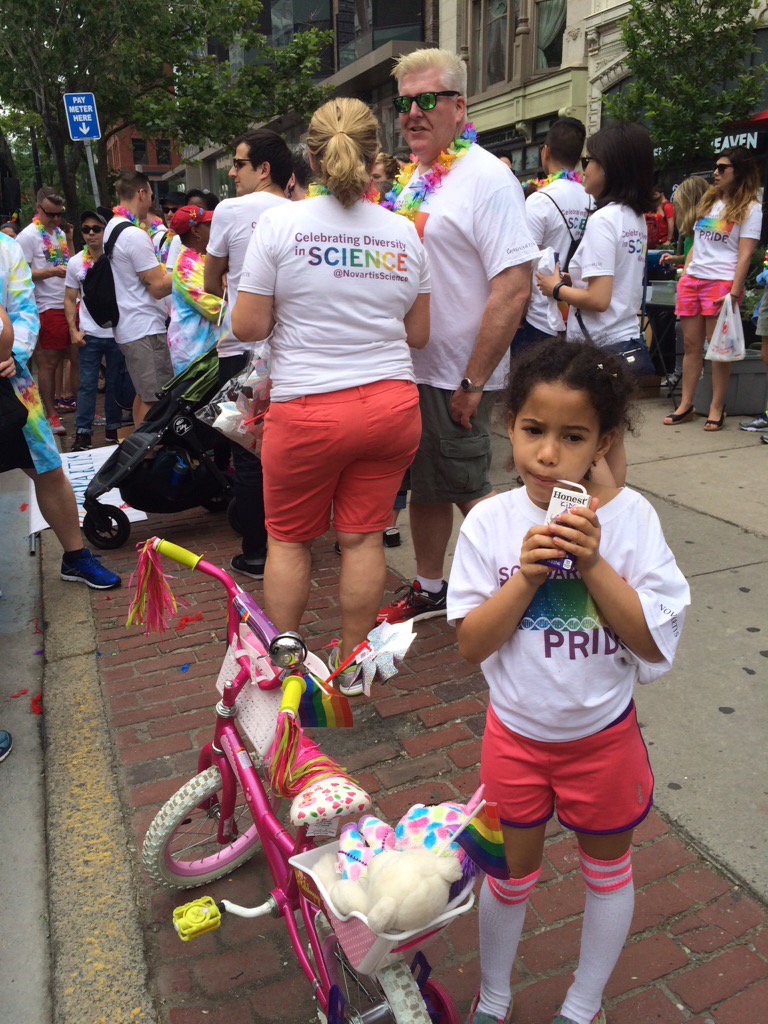 jaskelim's tweet photo. Waiting to start parading our pride #NovartisScience #WickedProud https://t.co/K3VJMMyitR