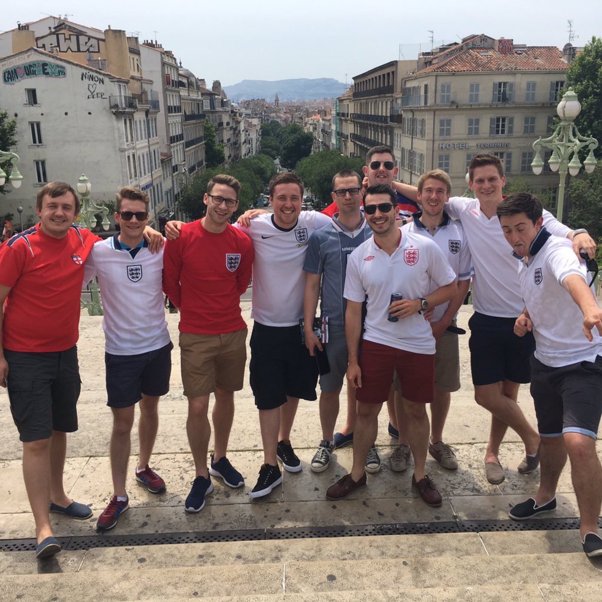 BBCNorfolk's tweet image. Just about to hear from Norfolk's @TomOz89 who's in France for England's game tonight.