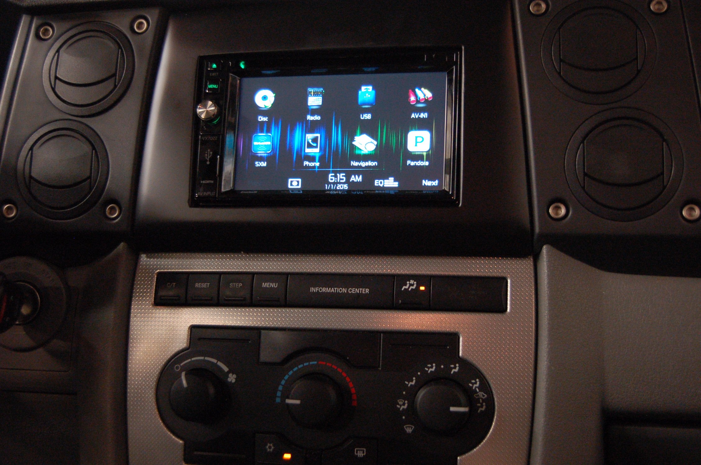 Jeep commander double discount din dash kit