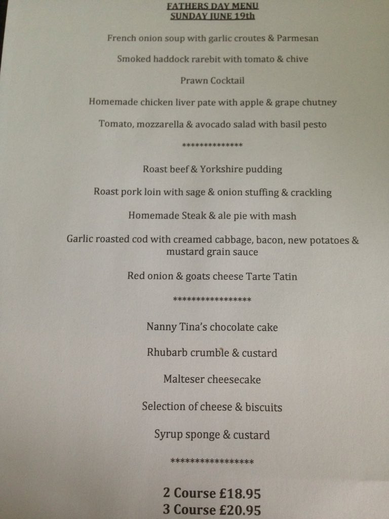 thebell_anslow's tweet photo. Book now for fathers Day June 19th, tables still available. Call us on 01283 812838 to make a reservation https://t.co/ulIvWPcOJl