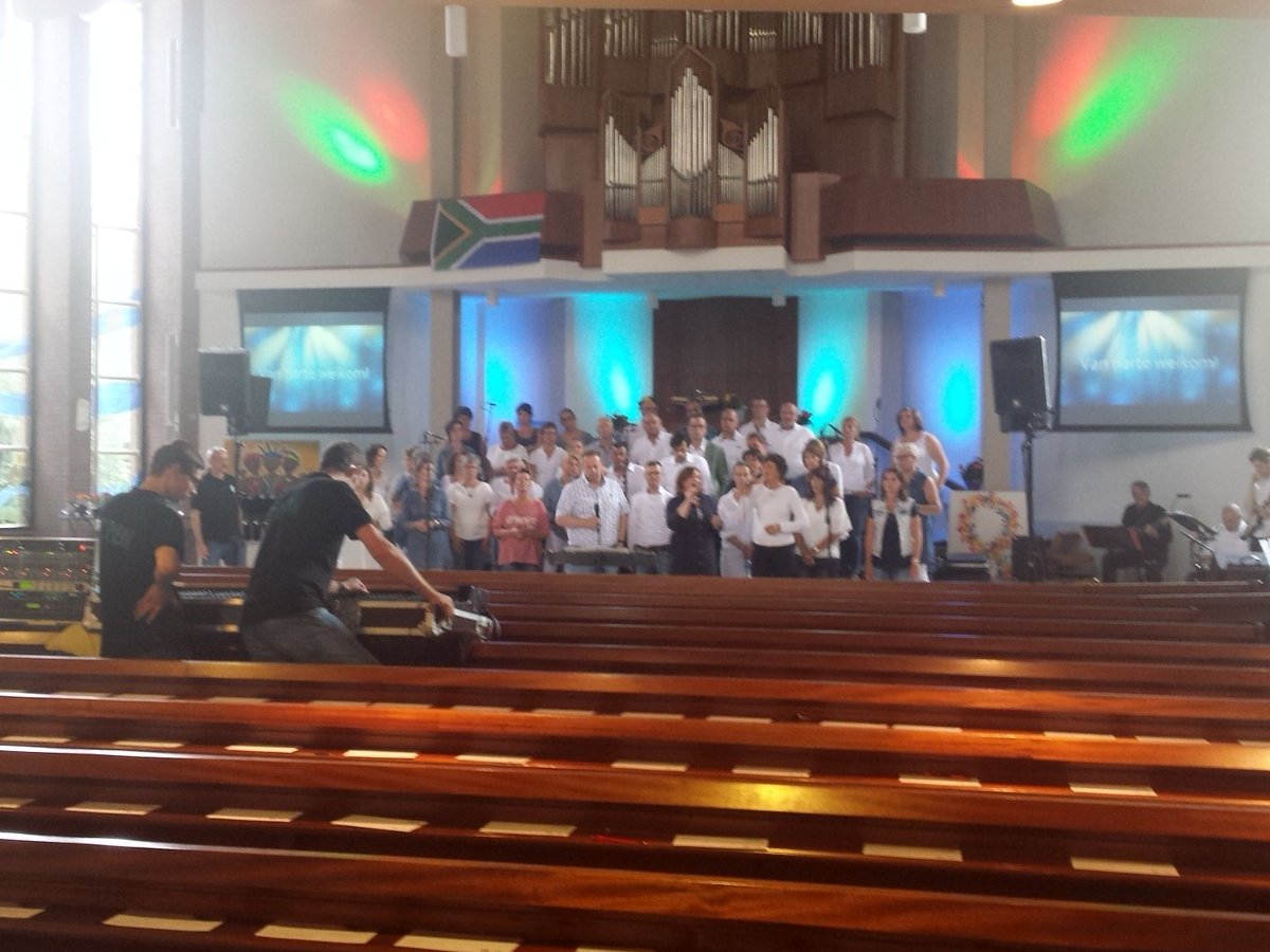 De soundcheck beloofd een mooie avond. #tinsperansa in de #Fontein. Aanvang 19.30 uur. Welkom....#benefietconcert