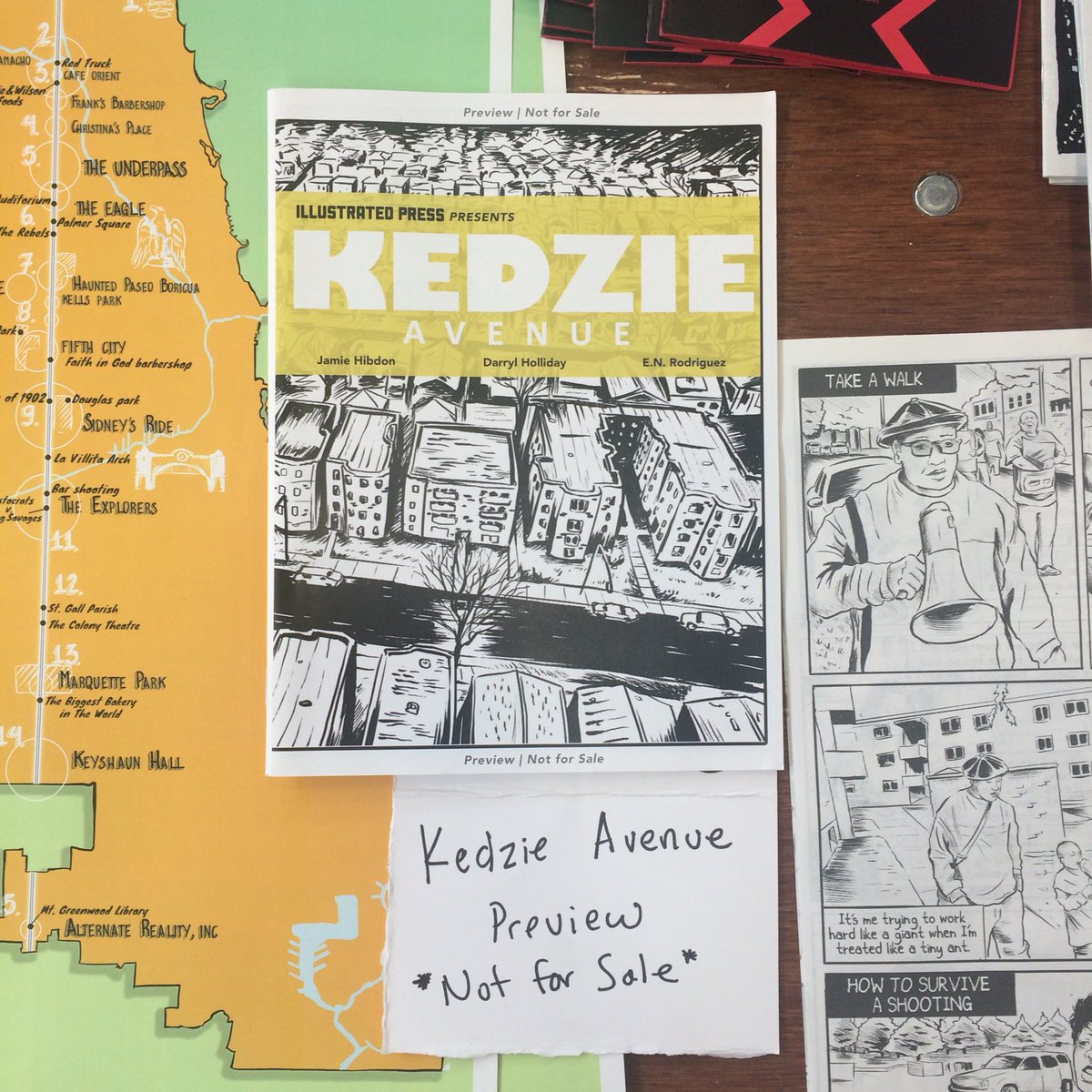 We'll have the #KedzieAve preview up all weekend ahead of the December 2016 launch! <a href="/CAKEchicago/">Chi Alt Comics Expo</a>