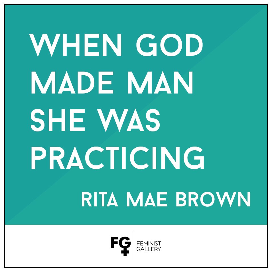 FemGallery's tweet photo. What a nice, subtle irony.
#feministgallery #equality #feminism #feminist #protest #quote #irony https://t.co/QZPfwbDuaG