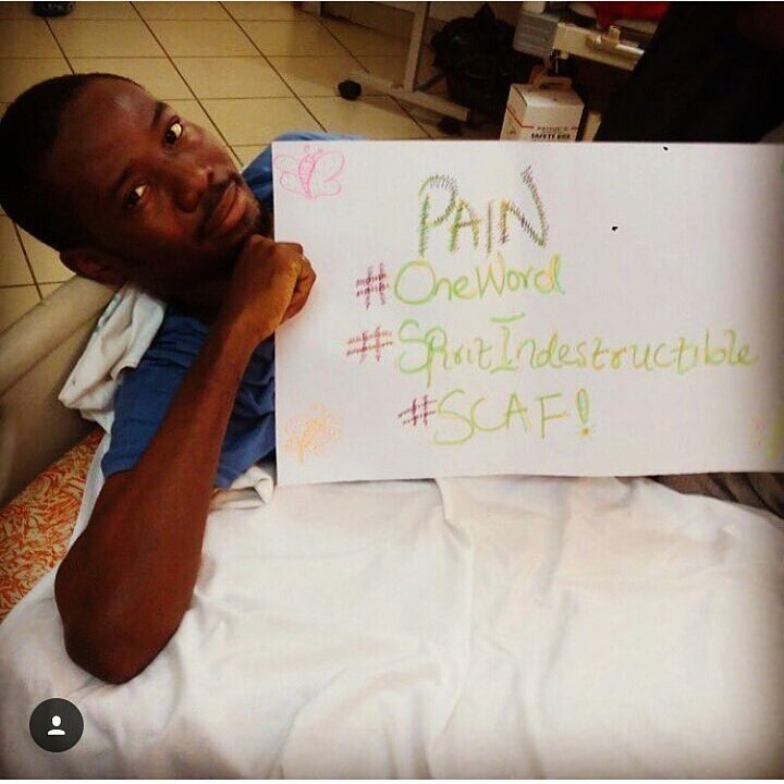 dami_adeokun's tweet photo. This is Nura. I didn't know him but yesterday, he took the time to raise awareness about sickle cell, despite... https://t.co/jAxeYXC0JV