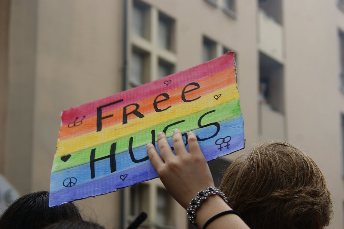SybillaWeran's tweet photo. #Marchedesvisibilités à #Strasbourg #gay #LGBT #lesbian #transexual #gaypride #dnainfos #afp #blogkapoue https://t.co/rqh0L6ihVr