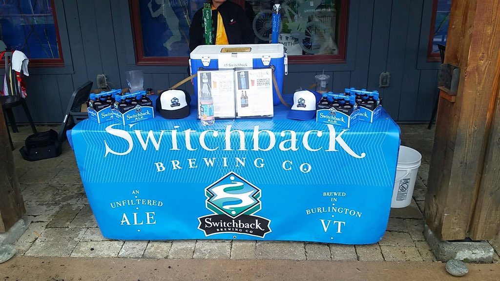 SwitchbackBeer's tweet photo. Darby is dancing in the rain at @Sugarbush_VT Brewgrass Festival today! Ale and #ConnectorIPA tasting scrumptious! 🍺 https://t.co/oxIRUMkWwt