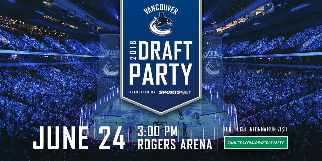 A benefit of coming to our #NHLDraft Party? The ability to buy game-worn retro night gear.  canucks.com/draftparty https://t.co/yhgNbSUXae