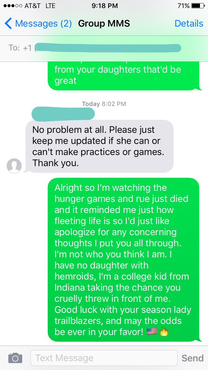 UrKingsJester's tweet image. When you get added to the wrong gm