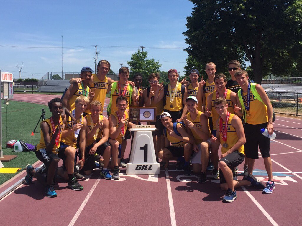 KelliSlavik's tweet image. Congrats @WayzataTrack @WPS_WHS. 1st at state today!  Proud of team &amp;amp; support for each other! Now cool off #hotbus
