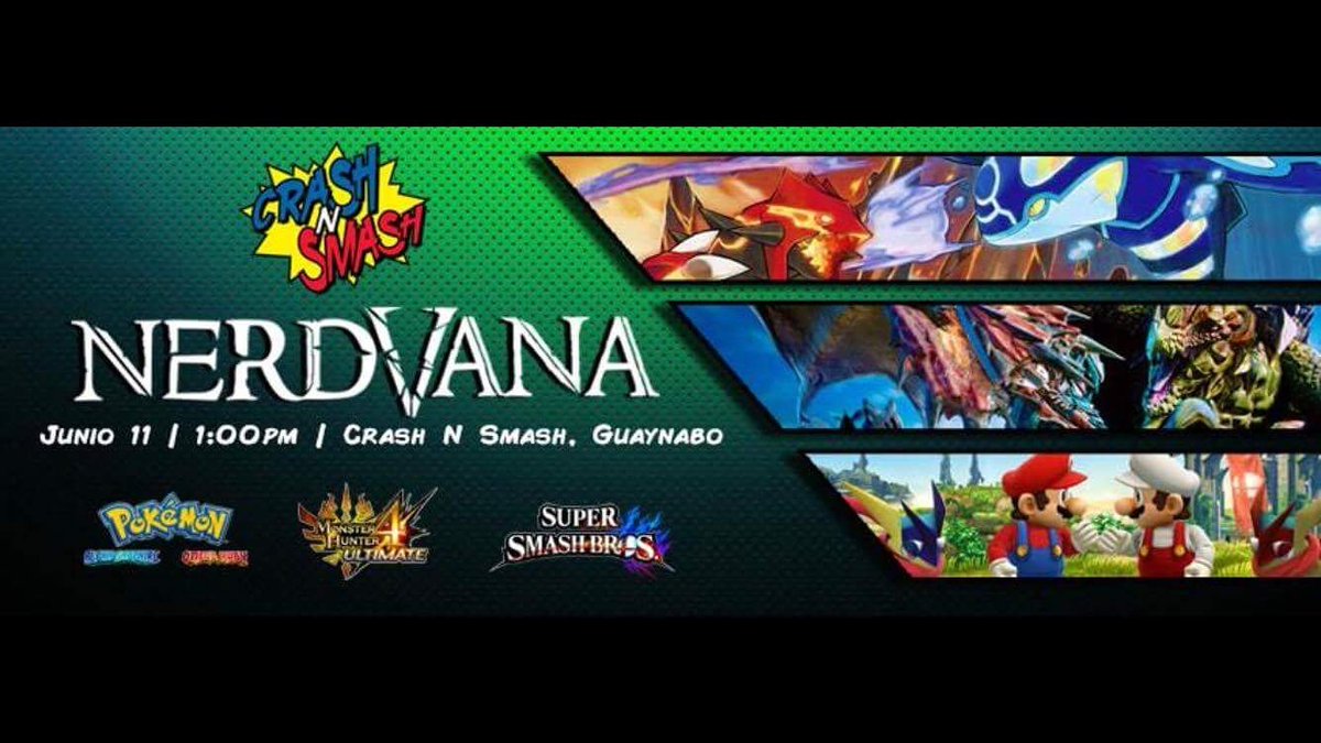 Engranajepr's tweet image. #NerdVanaHype
HOY NerdVana en Cash N Smash. Más información en Facebook. @nerdvanapr @AlejoCreativePR 
#EngranajePR