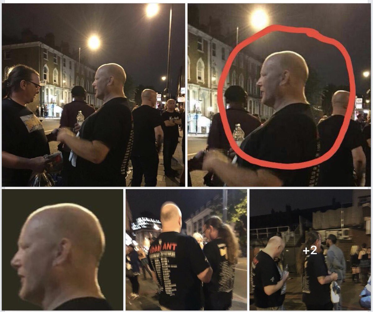 MarkAPMcIlmail's tweet photo. A woman from USA at Adam Ant gig in Brixton last night was punched by this guy, we're trying to find him. Share plz. https://t.co/uHa25Xc2AO