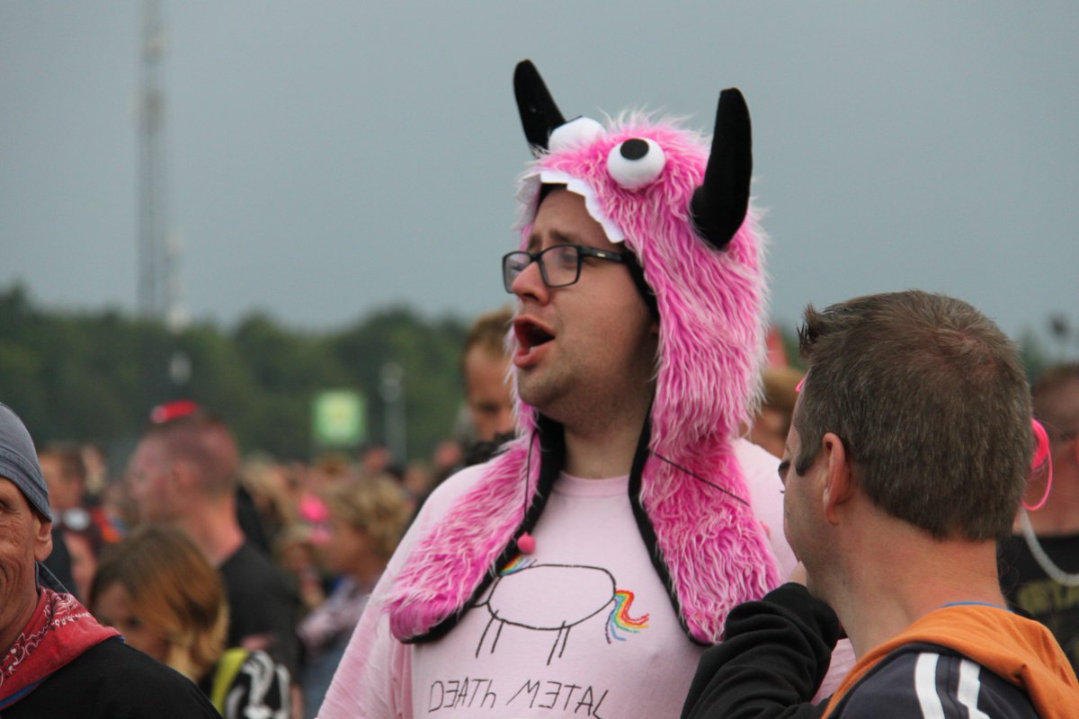 Een vrolijk beestenboel... Wie is je favoriet? #PP16 #Pinkpop