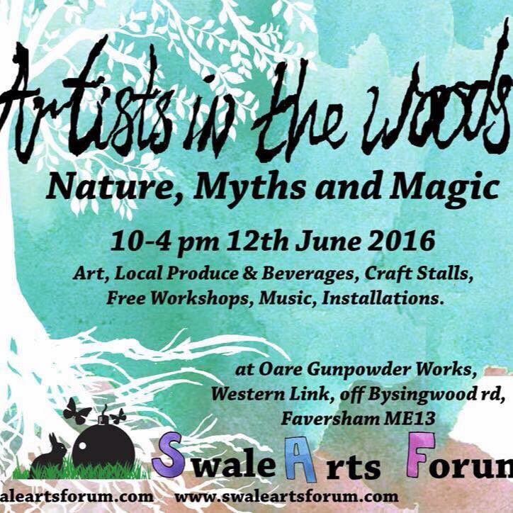 Whos coming? #Artistsinthewoods #Event #Oarewoods #SAF #Swale #Faversham #WhatsonKent #WeekendFun #Art #Craft #Oare